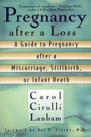 Cover of: Pregnancy after a loss