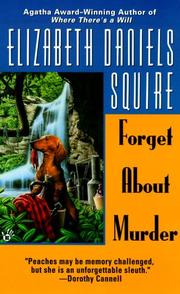 Cover of: Forget about murder