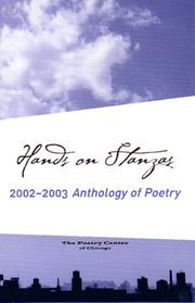 Cover of: Hands on Stanzas, 2002-2003, Anthology of Poetry