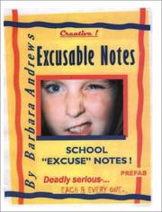 Cover of: Excusable Notes