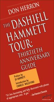 Cover of: The Dashiell Hammett Tour | Don Herron