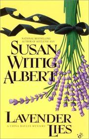 Cover of: Lavender Lies by Susan Wittig Albert