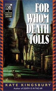 For whom death tolls by Kate Kingsbury