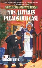 Cover of: Mrs. Jeffries pleads her case by Emily Brightwell