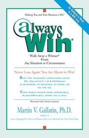 Cover of: AlwaysWin(R): Walk Away a Winner(R) From Any Situation or Circumstance