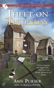 Cover of: Theft on Thursday (Lois Meade Mysteries)