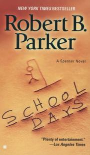 Cover of: School Days (Spenser)