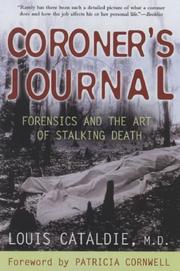 Coroner's journal by Louis Cataldie