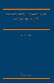 International Handbook of Urban Education by William T. Pink, George W. Noblit