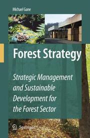 Forest strategy : strategic management and sustainable development for the forest sector