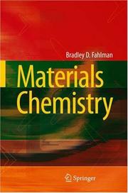 Materials Chemistry by Bradley D. Fahlman