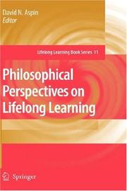 Cover of: Philosophical Perspectives on Lifelong Learning (Lifelong Learning Book Series)