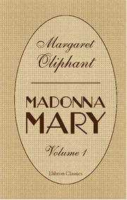 Cover of: Madonna Mary: Volume 1