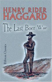 Cover of: The last Boer war