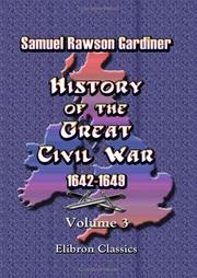 Cover of: History of the Great Civil War 1642-1649