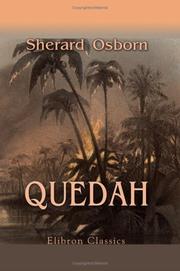 Cover of: Quedah: Or, Stray Leaves from a Journal in Malayan Waters