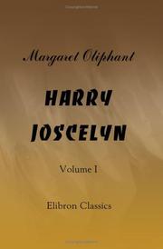 Cover of: Harry Joscelyn: Volume 1