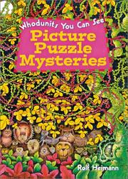 Cover of: Picture Puzzle Mysteries: Whodunits You Can See