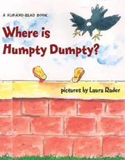Cover of: Where Is Humpty Dumpty?: A Flip-and-Read Book