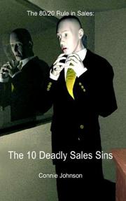 Cover of: The 10 Deadly Sales Sins: The 80/20 Rule in Sales (80/20 Rules in Sales)