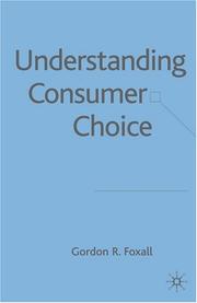 Cover of: Understanding Consumer Choice