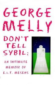 Cover of: Don't Tell Sybil: An Intimate Memoir of E.L.T. Mesens