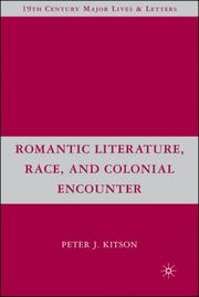 Romantic literature, race, and colonial encounters