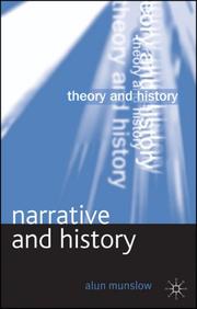 Cover of: Narrative and History (Theory and History)