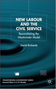 New Labour and the civil service : reconstituting the Westminster model