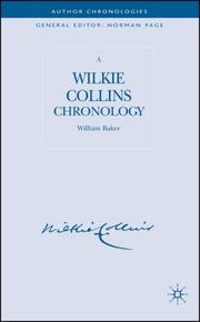 A Wilkie Collins chronology