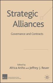 Strategic alliances : governance and contracts