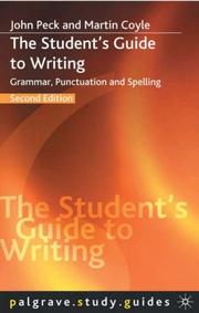 Cover of: The Student's Guide to Writing (Palgrave Study Guides)
