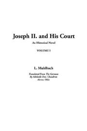 Cover of: Joseph Ii. and His Court