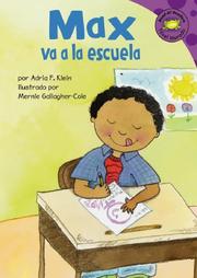 Cover of: Max Va a La Escuela