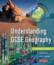 Cover of: Understanding GCSE Geography