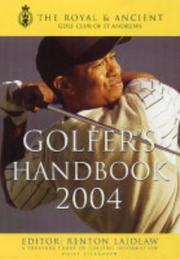 Cover of: Royal & Ancient Golfer's Handbook 2004