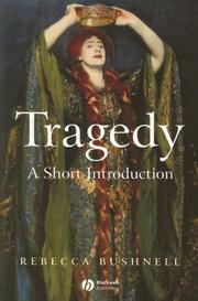 Cover of: Tragedy: A Short Introduction (Blackwell Introductions to Literature)