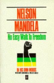 Cover of: No Easy Walk to Freedom