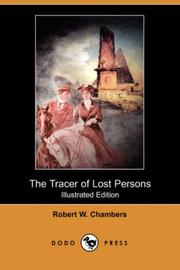 Cover of: The Tracer of Lost Persons