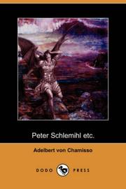 Cover of: Peter Schlemihl etc. (Dodo Press)