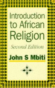 Introduction to African religion by Mbiti, John S.