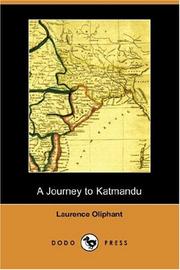 Cover of: A Journey to Katmandu (Dodo Press) by Laurence Oliphant