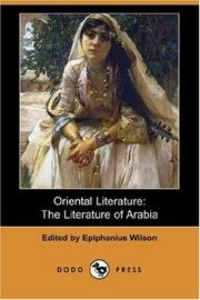 Cover of: Oriental Literature: The Literature of Arabia (Dodo Press)