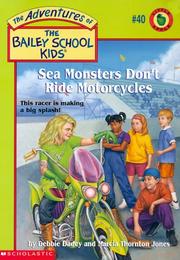 Cover of: Sea monsters don't ride motorcycles