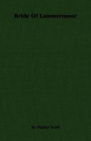 Cover of: Bride Of Lammermoor by Sir Walter Scott