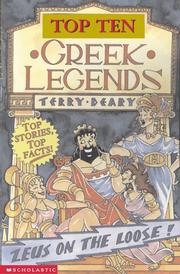 Cover of: Top Ten Greek Legends (Top Ten) by Terry Deary