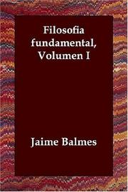 Cover of: Filosofia Fundamental