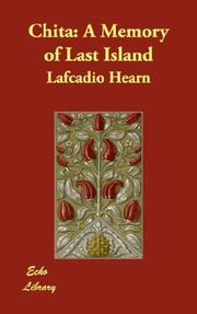 Cover of: Chita by Lafcadio Hearn