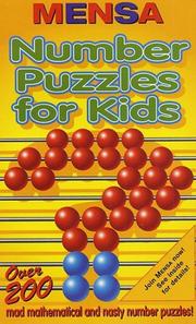 Cover of: Mensa number puzzles for kids