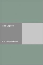Cover of: Miss Caprice